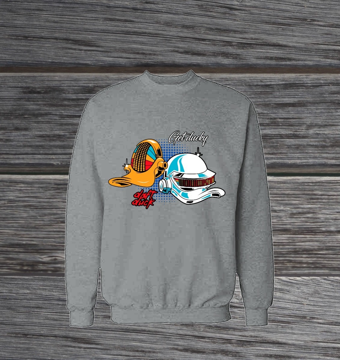 Buzo: Get Ducky Daft Duck Memoestampados - Imagen 5
