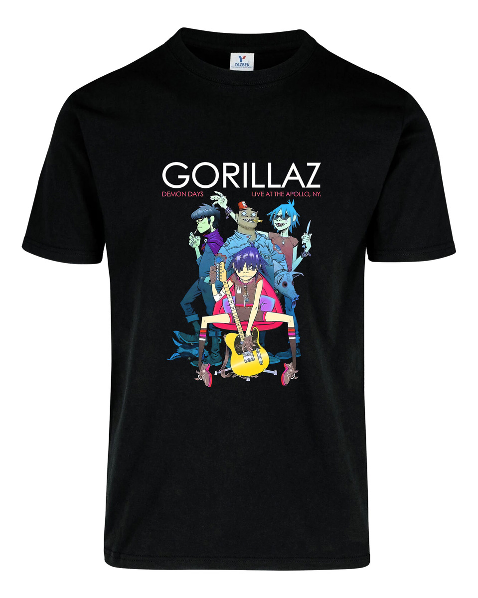 Remera: Gorillaz 2 Memoestampados - Imagen 2