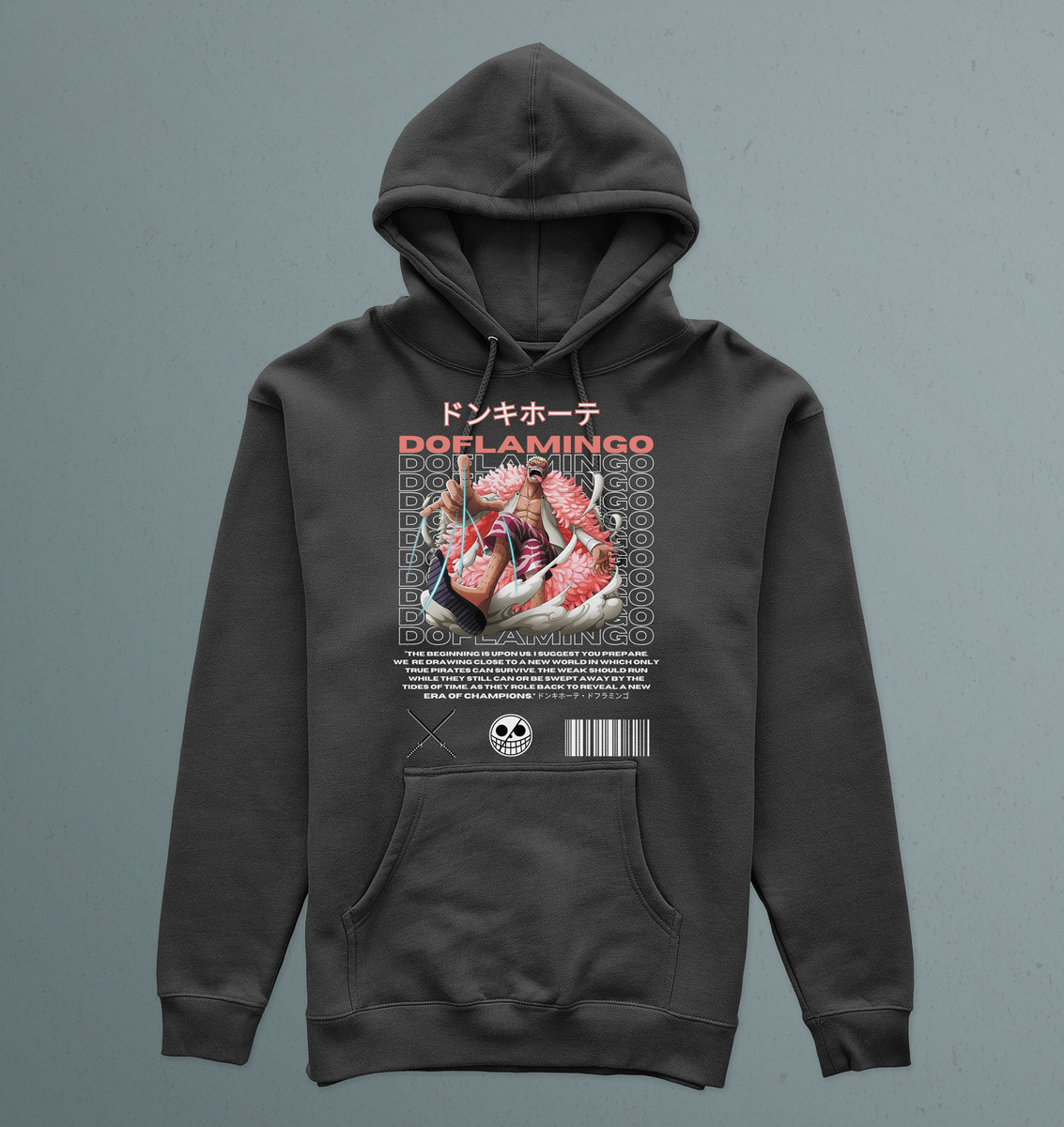 Canguro Donquixote Doflamingo One Piece Memoestampados - Imagen 3