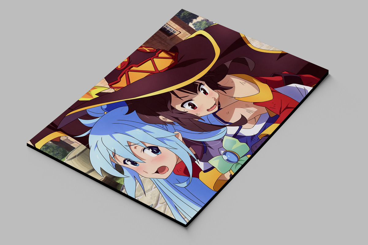 Cuadro Konosuba 160 30x40 Mdf Memoestampados - Imagen 2