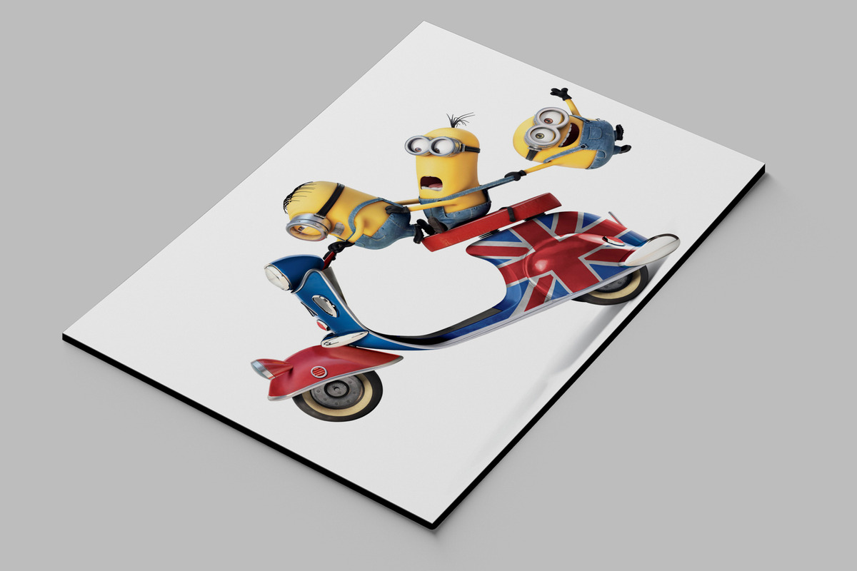 Cuadro Bob Kevin Minions 349 70x100 Mdf Memoestampados - Imagen 2