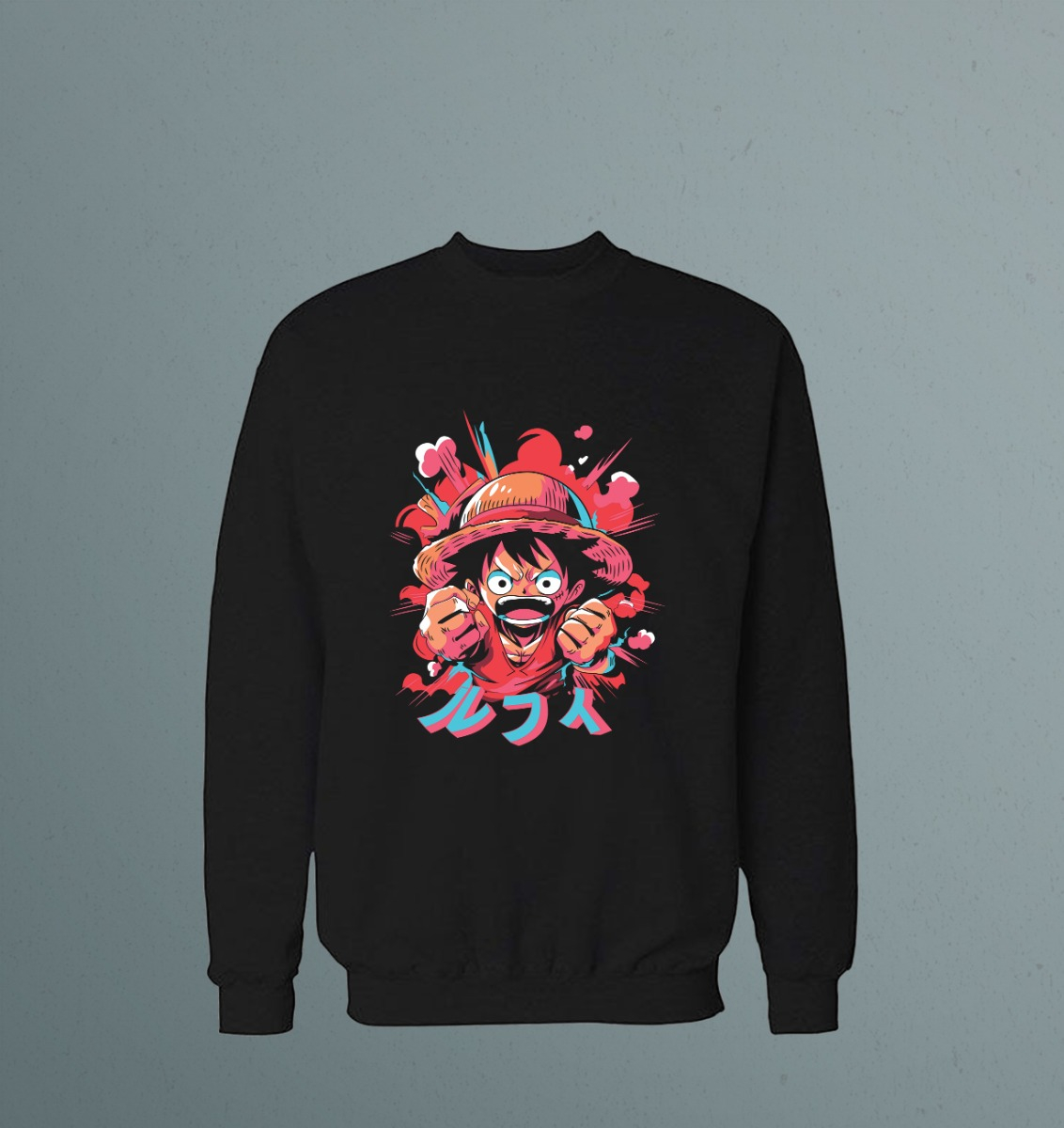 Buzo One Piece´s Luffy Memoestampados - Imagen 2