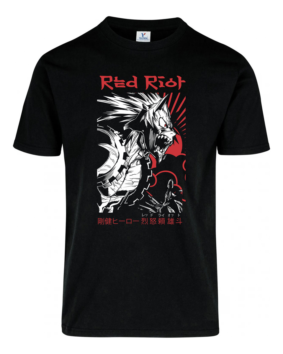 Remera: Red Riot Anime Memoestampados