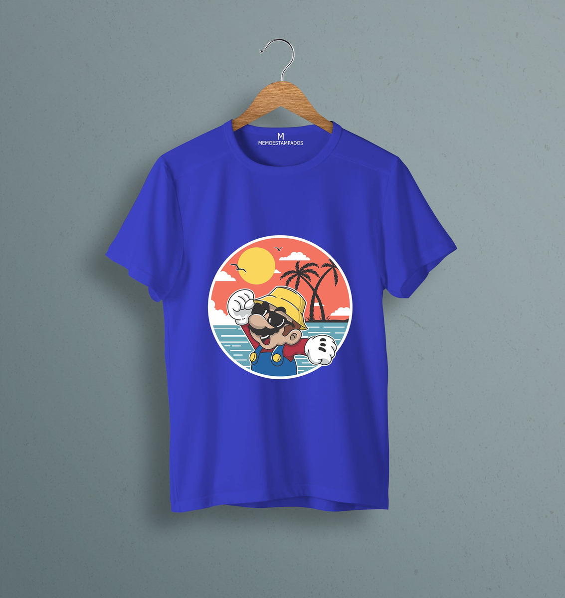 Remera: Mario Beach Memoestampados - Imagen 4