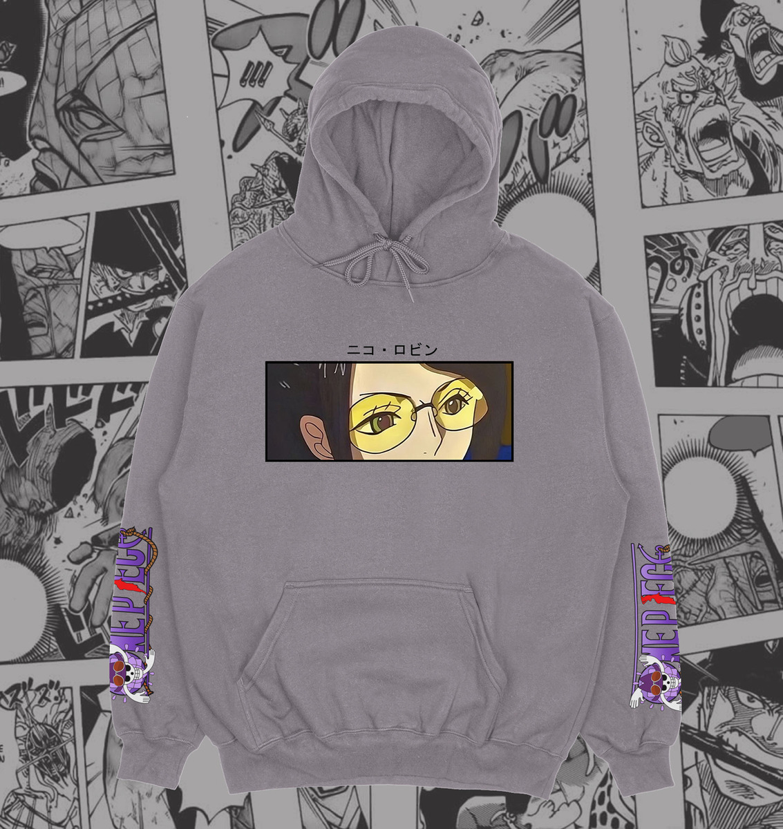Canguro One Piece Nico Robin Memo Estampados - Imagen 9