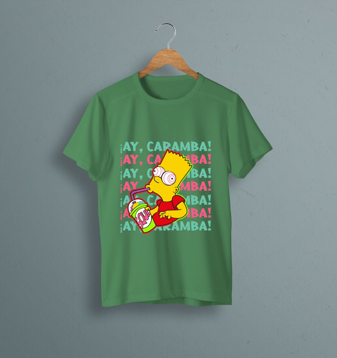 Remera: Bart Ay Caramba Memoestampados - Imagen 14