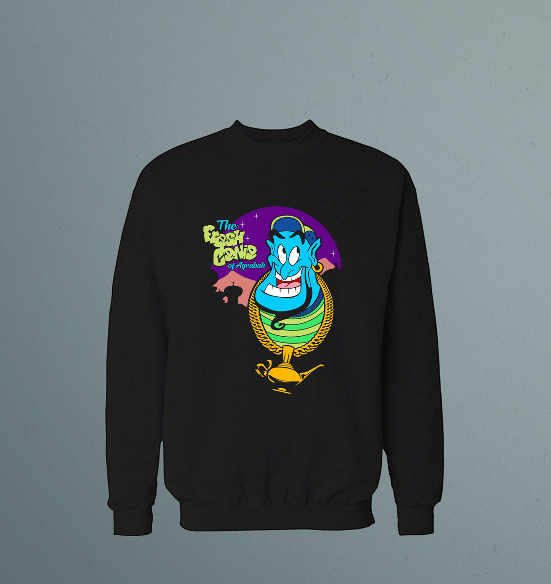 Buzo The Fresh Genie Of Agrabah Memoestampados - Imagen 3