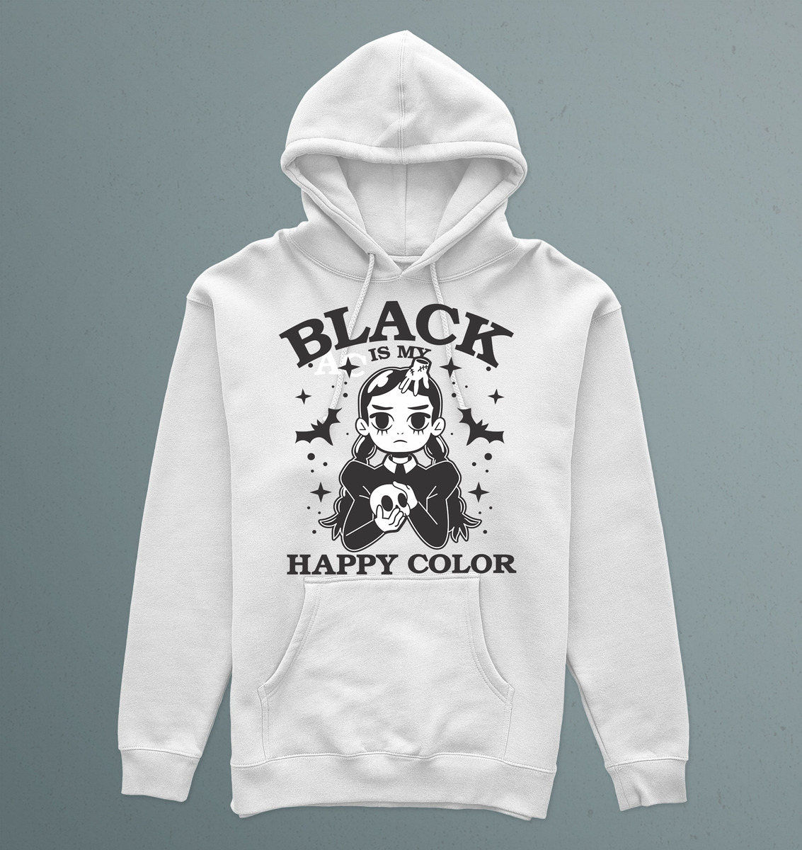 Canguro Black Is My Happy Color Memoestampados - Imagen 12
