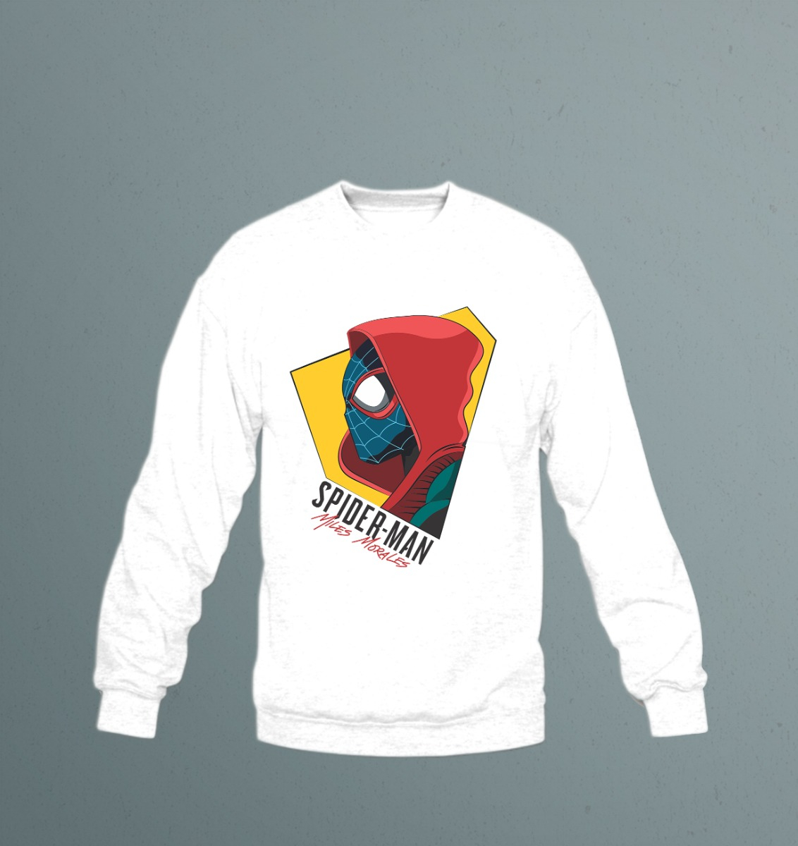 Buzo Spider-man Mile Morales Memoestampados - Imagen 6