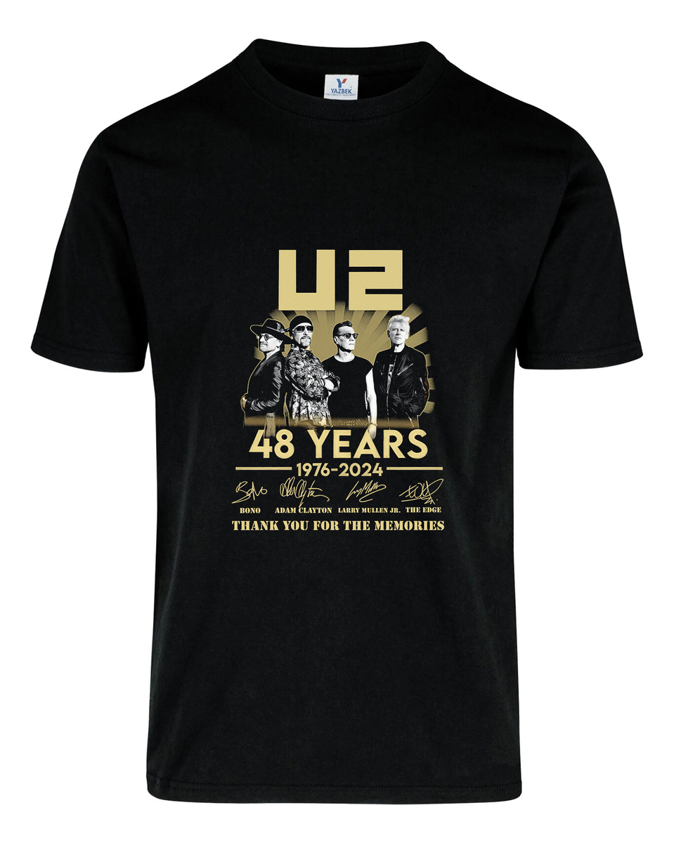 Remera: U2 48 Years Memoestampados - Imagen 2