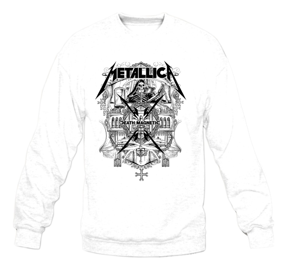Buzo Metallica Death Magnetic Memoestampados - Imagen 6