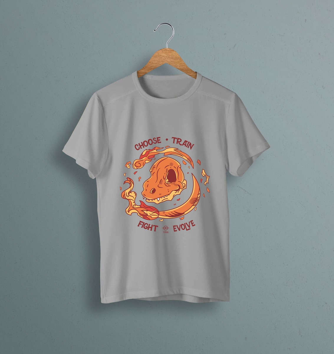 Remera: Charmander Skull Memoestampados - Imagen 26