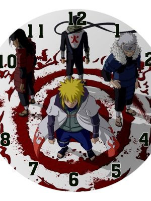 Reloj En Mdf De 3mm 40 Cm Diametro Naruto 32