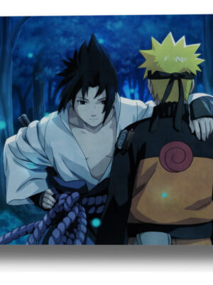 Cuadro Uchiha Sasuke Naruto 53 30x40 Mdf Memoestampados
