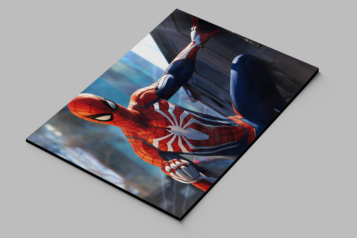 Cuadro 270 Spider Man 40x53 Mdf Memoestampados - Imagen 2