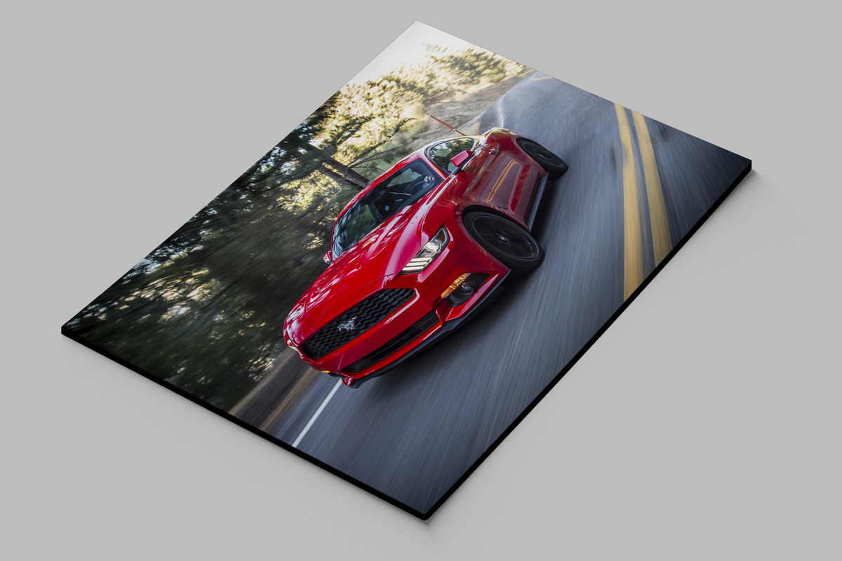 Cuadro Ford Mustang 30x40 Mdf Memoestampados - Imagen 2