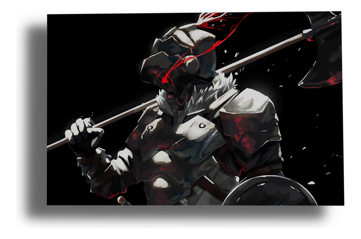 Cuadro Goblin Slayer 580 40x53 Mdf Memoestampados