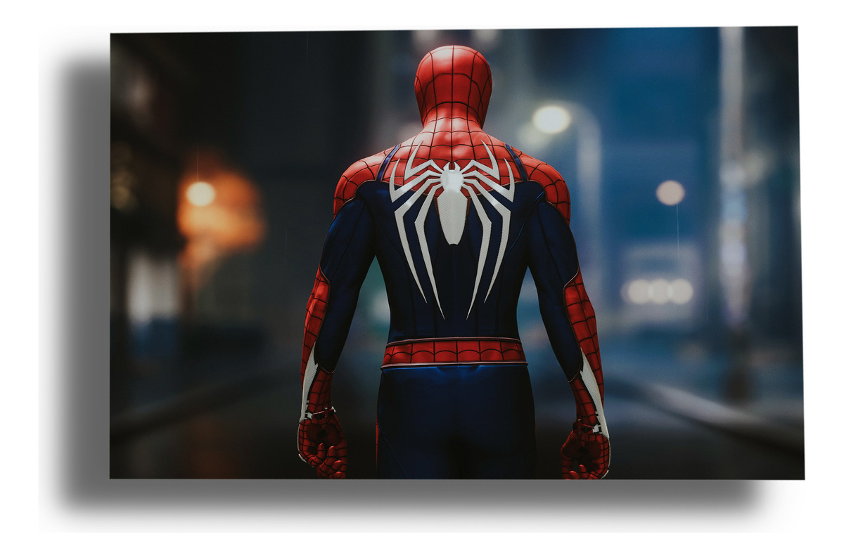 Cuadro 269 Spiderman 2 40x53 Mdf Memoestampados