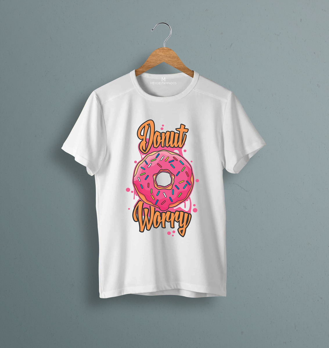 Remera: Donut Worry Memoestampados - Imagen 14