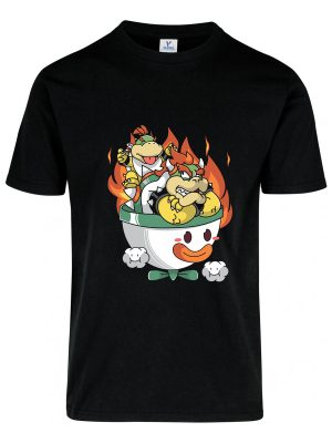 Remera: Bowser _ Bowser Jr 01 Memoestampados
