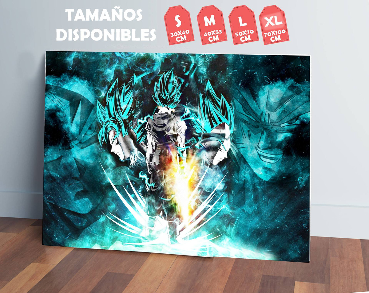 Cuadro Dragon Ball Super 133 70x100 Mdf Memoestampados - Imagen 3
