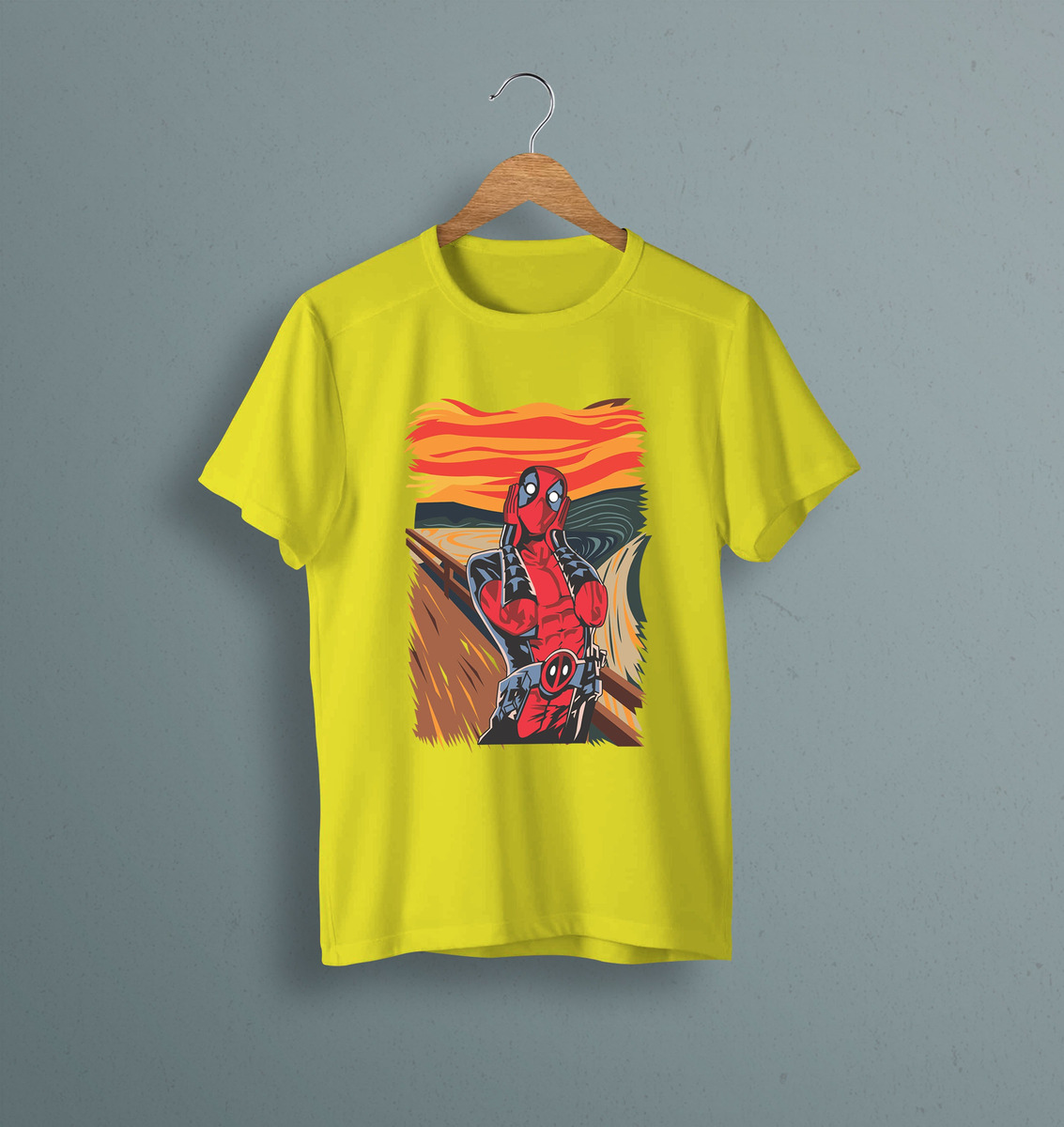 Remera: Deadpool El Grito Memoestampados - Imagen 20