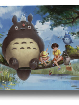 Cuadro Mi Vecino Totoro 416 70x100 Mdf Memoestampados