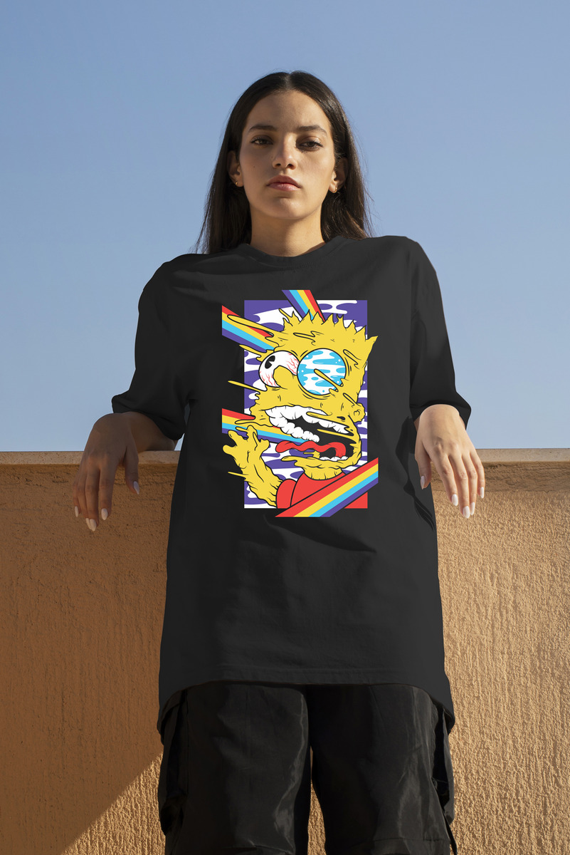 Remera: Psycho Bart Memoestampados - Imagen 2