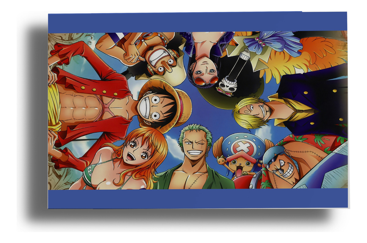 Cuadro One Piece Luffy 101 70x100 Mdf Memoestampados