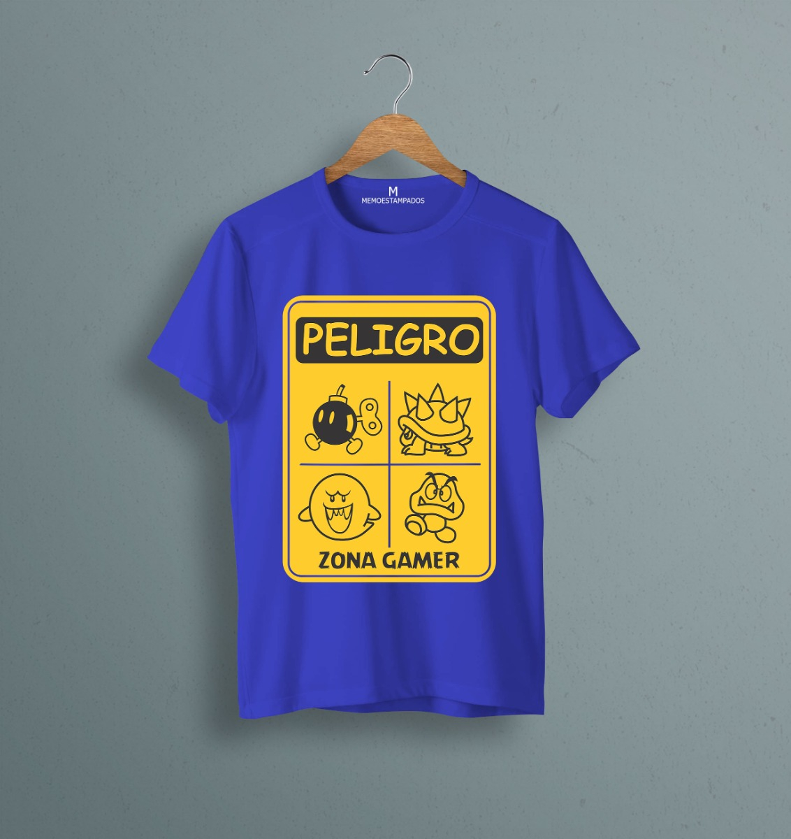 Remera: Peligro Zona Gamer Memoestampados - Imagen 8