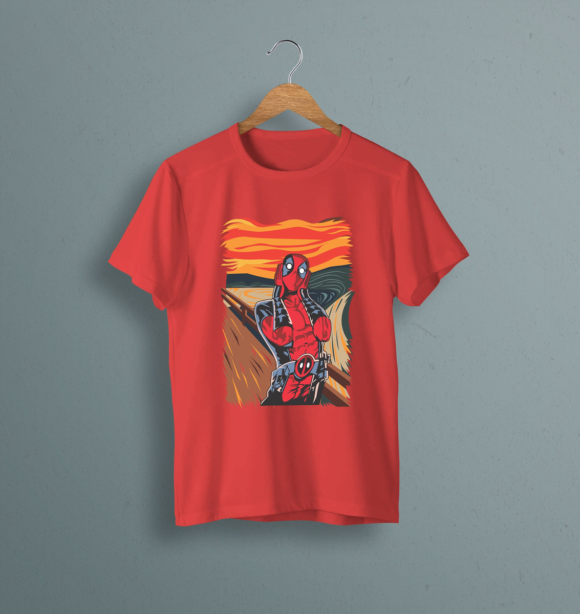 Remera: Deadpool El Grito Memoestampados - Imagen 12