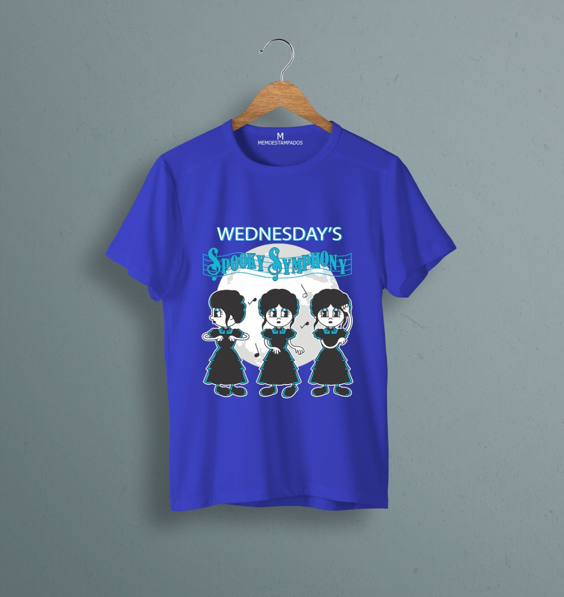 Remera: Wednesday_s Spooky Symphony Memoestampados - Imagen 9