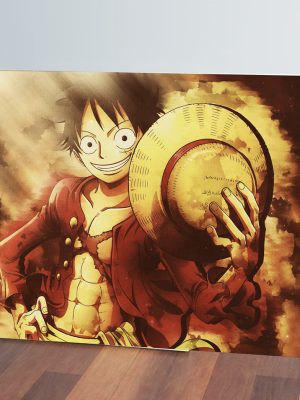 Cuadro 229 Luffy One Piece 3 40x53 Mdf Memoestampados