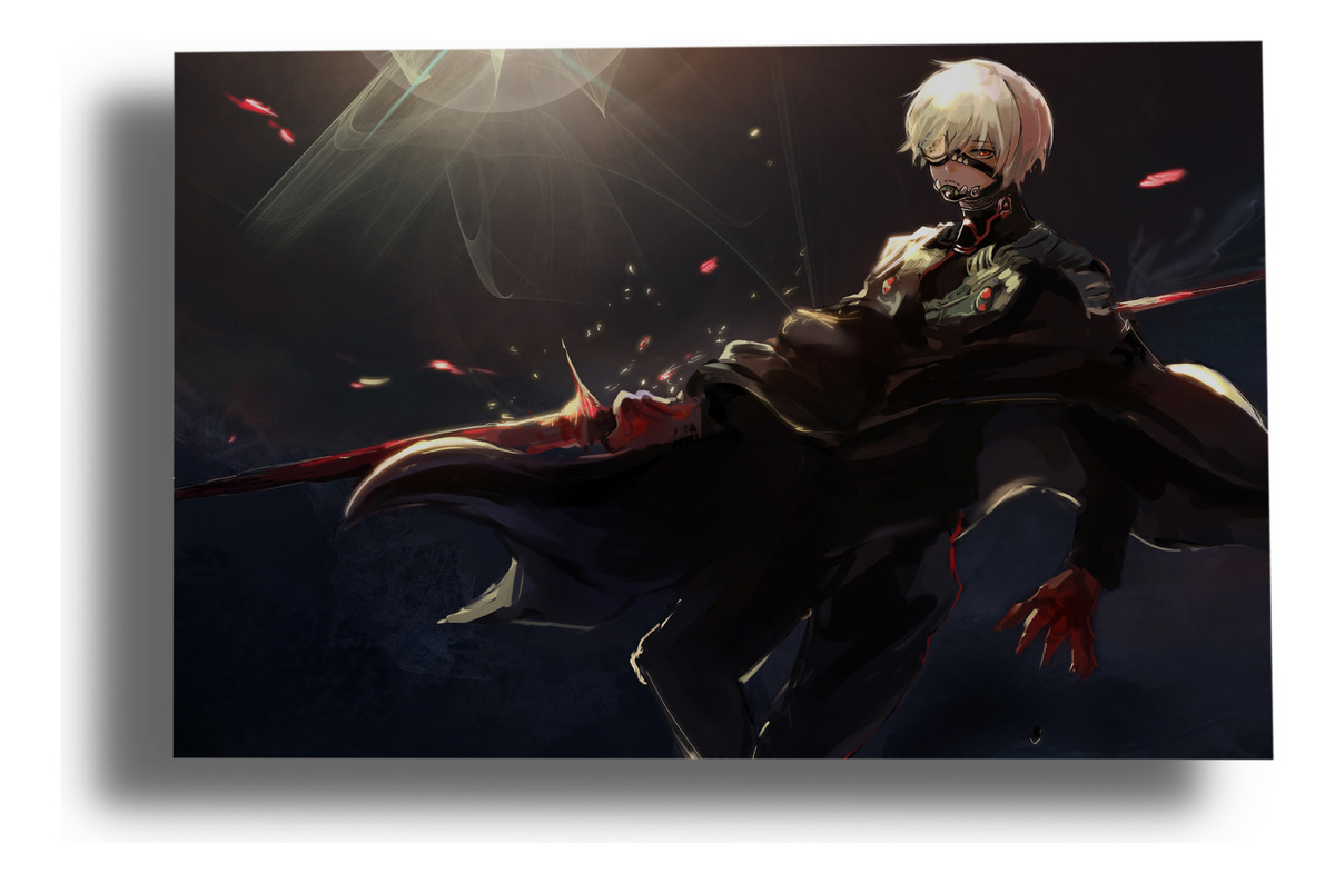 Cuadro Tokyo Ghoul Re 616 70x100 Mdf Memoestampados