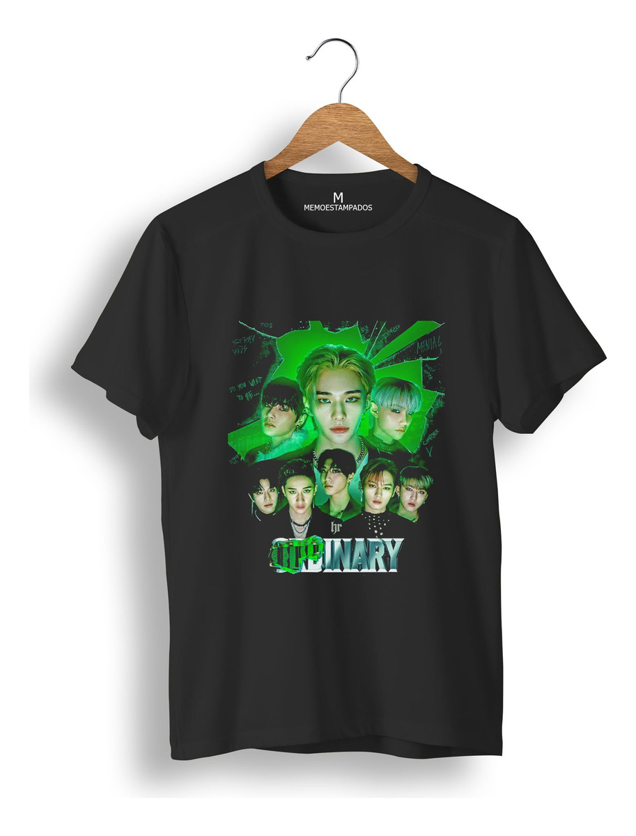 Remera: Stray Kids Ordinary Memoestampados - Imagen 6