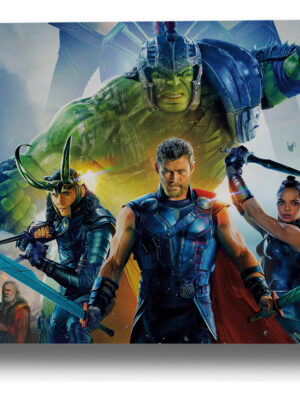 Cuadro Thor Ragnarok 413 50x70 Lienzo Memoestampados