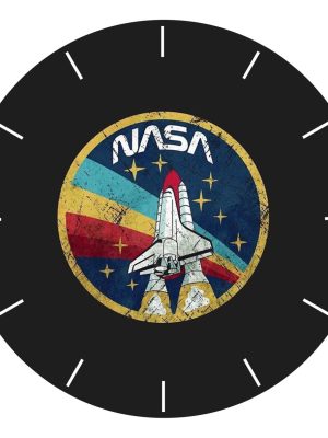Reloj Mdf 3mm 40 Cm Diametro Nasa 68 Personalizados