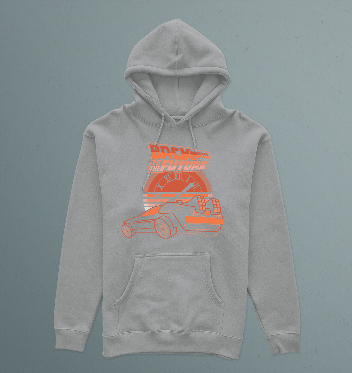 Canguro Back To The Future Lineal Color Memoestampados - Imagen 4