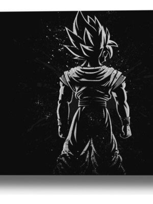 Cuadro Dragon Ball Son Goku 122 50x70 Mdf Memoestampados