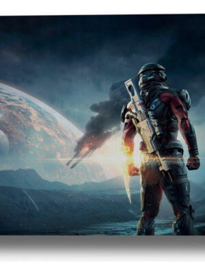 Cuadro Mass Effect Andromed 391 40x53 Mdf Memoestampados