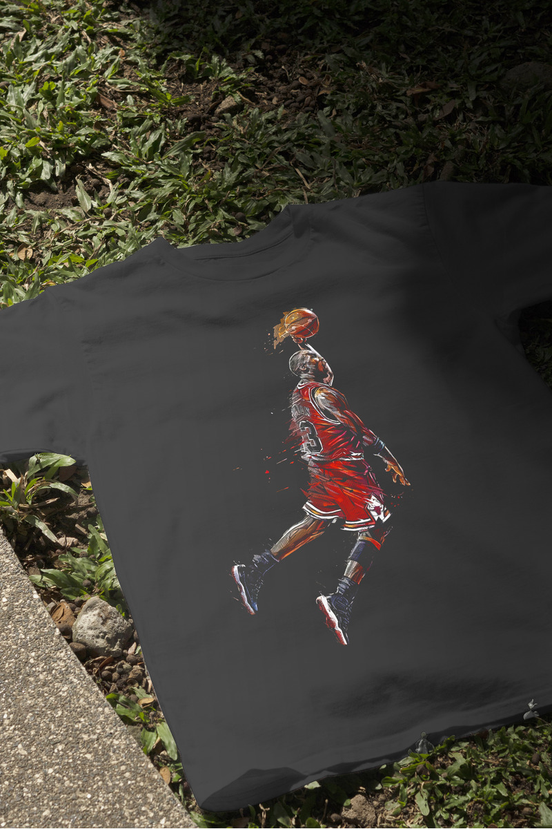 Remera: Michael Jordan 04 Memoestampados - Imagen 4
