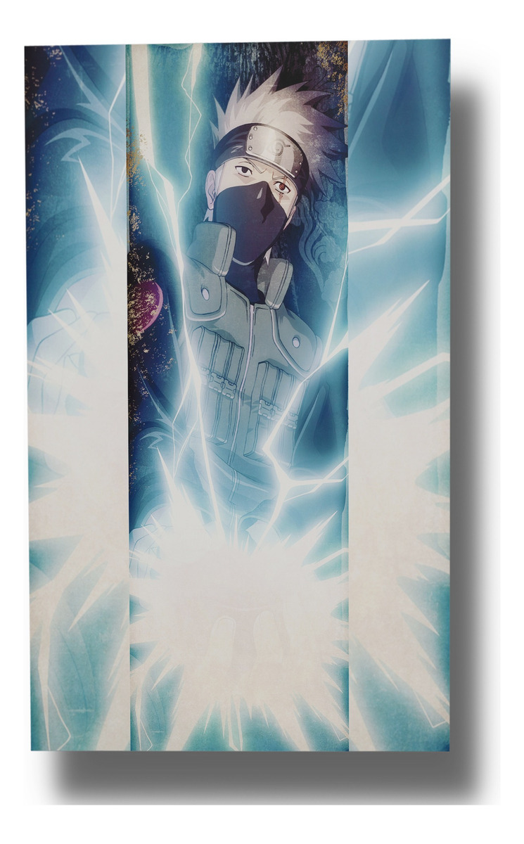 Cuadro 205 Kakashi Naruto Shipuden 30x40 Mdf Memoestampados