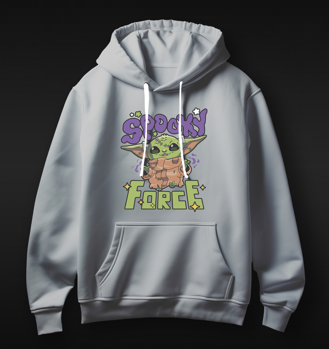 Canguro Spooky Force (baby Yoda) Memoestampados - Imagen 5