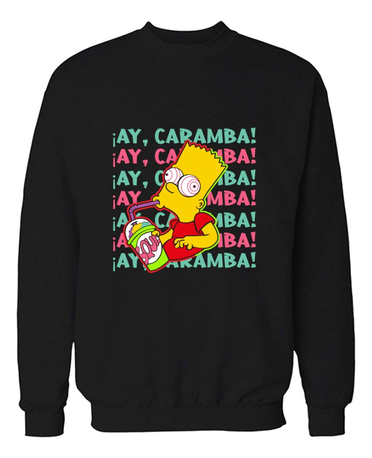 Buzo Bart Ay Caramba Memoestampados - Imagen 2