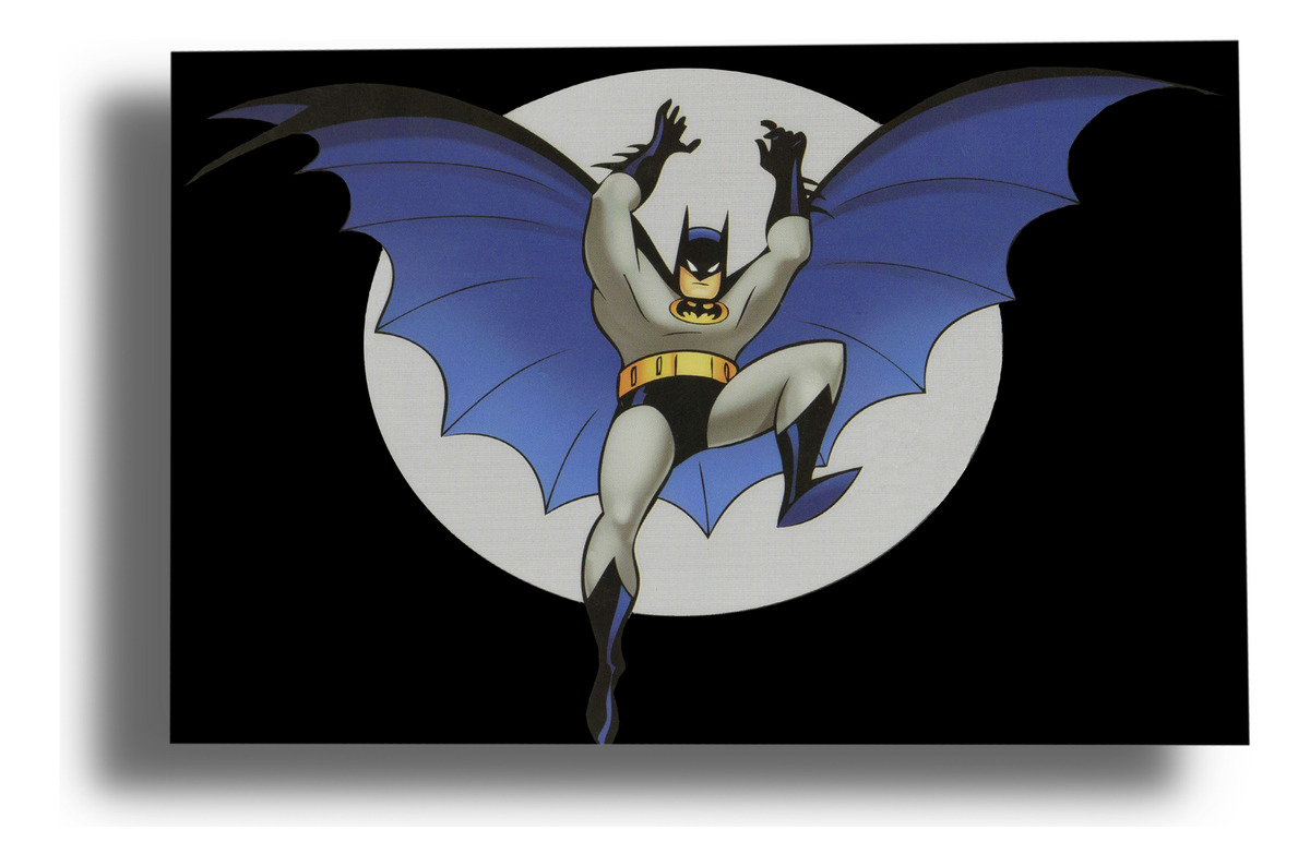 Cuadro Batman 82 50x70 Mdf Memoestampados