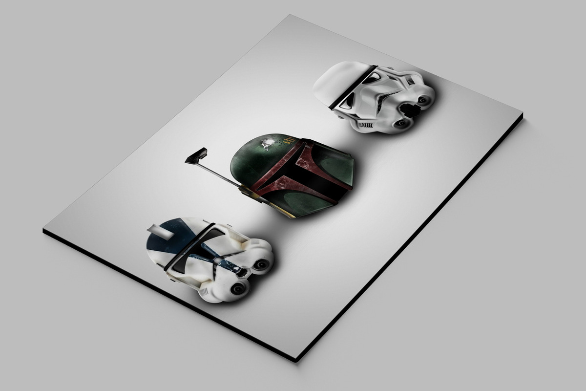 Cuadro Star Wars 406 40x53 Mdf Memoestampados - Imagen 2
