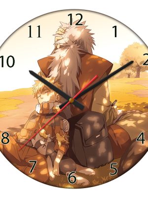 Reloj En Mdf De 3mm 40 Cm Diametro Naruto 14