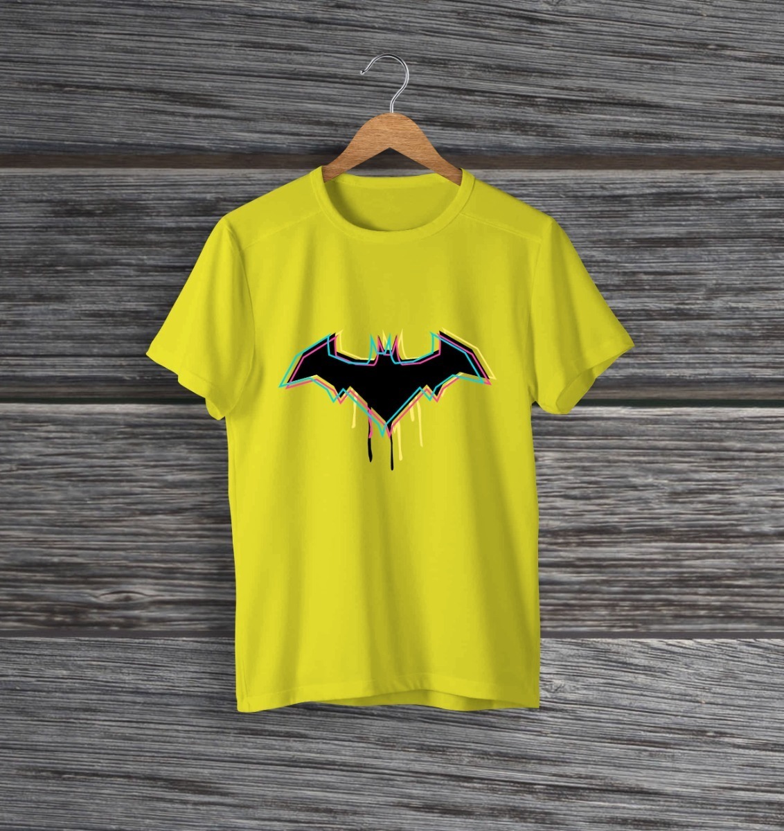 Remera Batman Logo Colores Memoestampados - Imagen 13