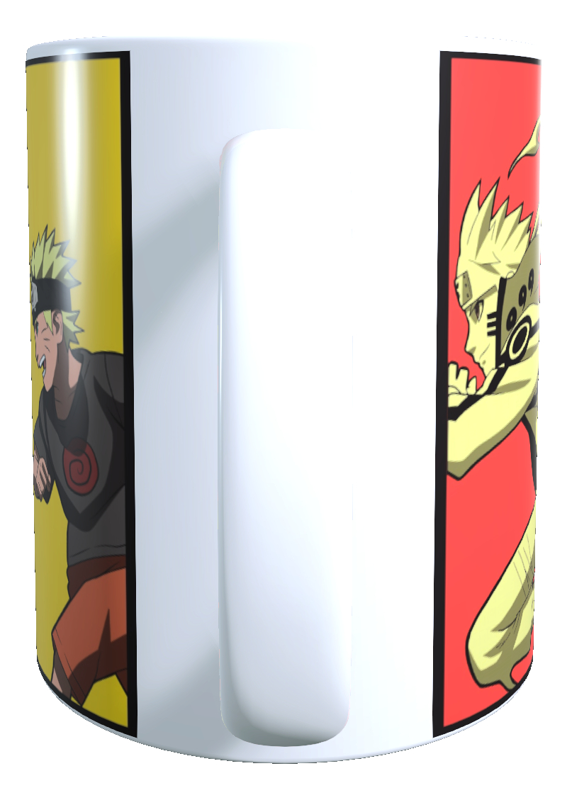 Taza Personalizada Diseño Naruto Evolución T487 - Imagen 4