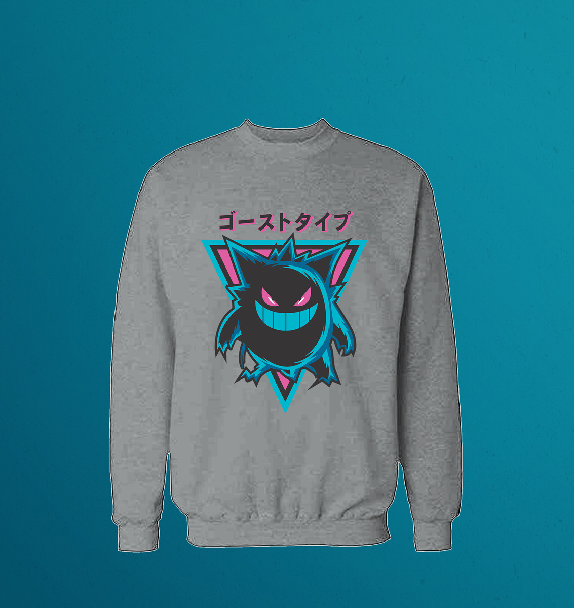Buzo Pokemon Ghost Memoestampados - Imagen 9